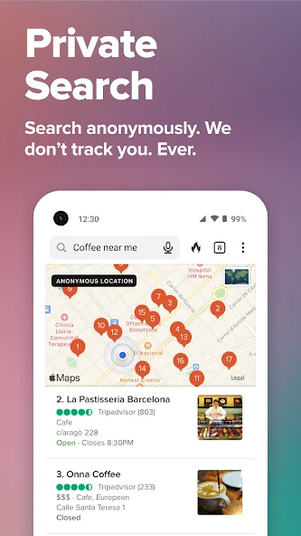 DuckDuckGo Privacy Browser screenshot 2