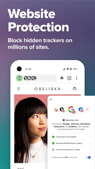 DuckDuckGo Privacy Browser screenshot 1